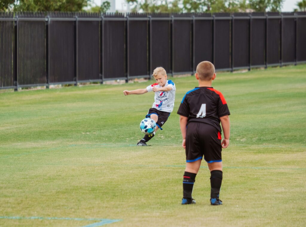 Fußballtraining mit Kindern